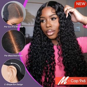 (SOLD) Wet and Wavy Brazilian Glueless Wig 26 inch Human Hair Wig